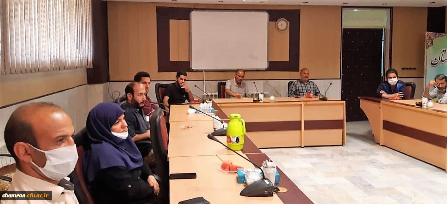 برگزاری نشست حوزه معاونت توسعه منابع و امور دانشجویی پردیس شهید چمران 2