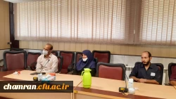 برگزاری نشست حوزه معاونت توسعه منابع و امور دانشجویی پردیس شهید چمران 5