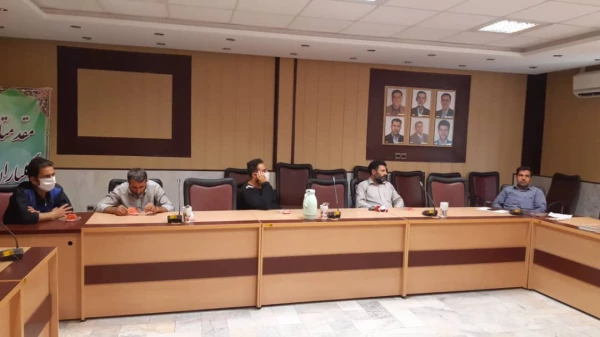 برگزاری نشست حوزه معاونت توسعه منابع و امور دانشجویی پردیس شهید چمران 8