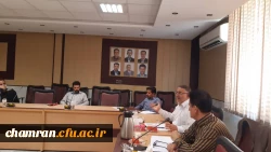 برگزاری نشست حوزه معاونت توسعه منابع و امور دانشجویی پردیس شهید چمران 10