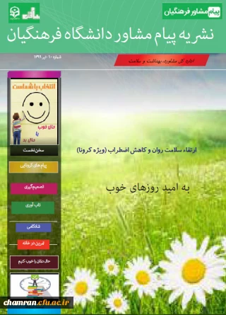 نشریه پیام مشاور (تیر ۹۹)