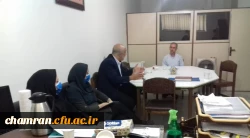برگزاری جلسه شورای آموزشی پردیس شهید چمران 2