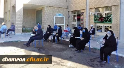 برگزاری مراسم پرفیض زیارت عاشورا در پردیس شهید چمران 2