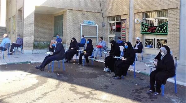 برگزاری مراسم پرفیض زیارت عاشورا در پردیس شهید چمران 2