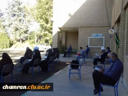 برگزاری مراسم پرفیض زیارت عاشورا در پردیس شهید چمران 7