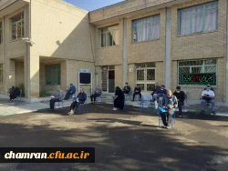 برگزاری مراسم پرفیض زیارت عاشورا در پردیس شهید چمران 7