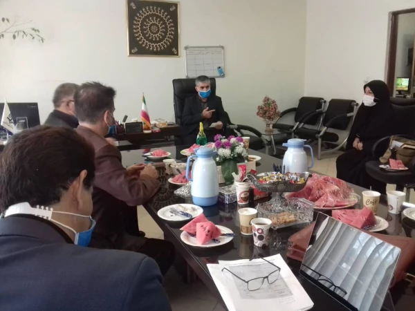 بازدید مسئولان دفتر نظارت و ارزیابی دانشگاه فرهنگیان از پردیس شهید چمران 5