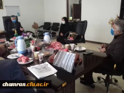 بازدید مسئولان دفتر نظارت و ارزیابی دانشگاه فرهنگیان از پردیس شهید چمران 6