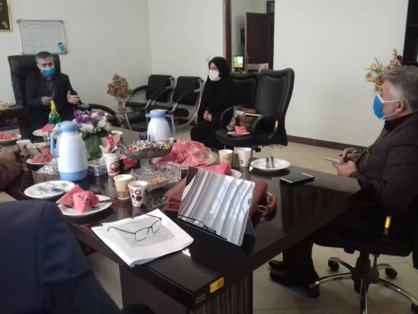 بازدید مسئولان دفتر نظارت و ارزیابی دانشگاه فرهنگیان از پردیس شهید چمران 6