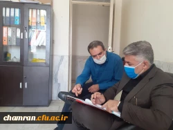 بازدید مسئولان دفتر نظارت و ارزیابی دانشگاه فرهنگیان از پردیس شهید چمران 7