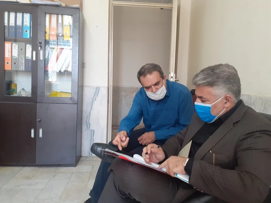 بازدید مسئولان دفتر نظارت و ارزیابی دانشگاه فرهنگیان از پردیس شهید چمران 7