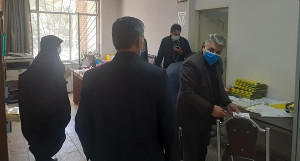 بازدید مسئولان دفتر نظارت و ارزیابی دانشگاه فرهنگیان از پردیس شهید چمران 8