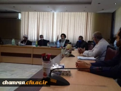 برگزاری نشست همکاران پردیس شهید چمران 12