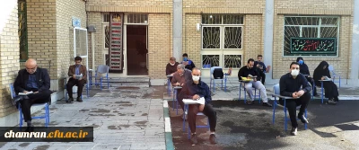 برگزاری مراسم پرفیض زیارت عاشورا در پردیس شهید چمران