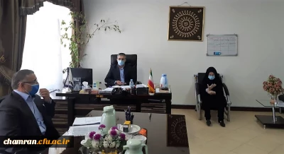 برگزاری جلسه هماهنگی همکاران حیطه آموزش مجازی در آستانه آغاز سال تحصیلی جدید