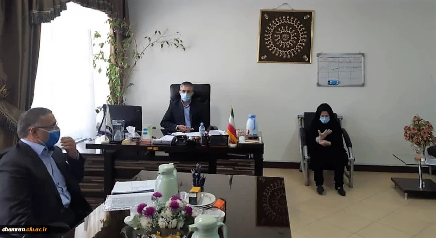 برگزاری جلسه هماهنگی همکاران حیطه آموزش مجازی در آستانه آغاز سال تحصیلی جدید 2