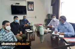 برگزاری نشست دیدار مسئولان پردیس شهید چمران با مسئولان بسیج دانشجویی
 2