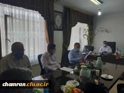 برگزاری نشست دیدار مسئولان پردیس شهید چمران با مسئولان بسیج دانشجویی
 5