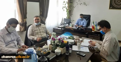 برگزاری جلسه کمیته توسعه پشتیبانی و امور دانشجویی پردیس شهید چمران