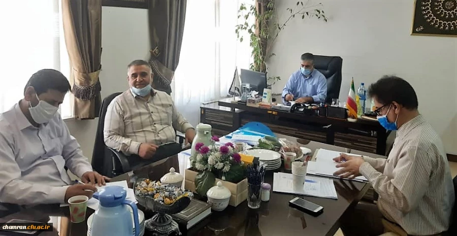 برگزاری جلسه کمیته توسعه پشتیبانی و امور دانشجویی پردیس شهید چمران 2