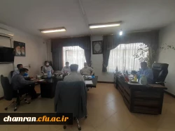 برگزاری جلسه کمیته توسعه پشتیبانی و امور دانشجویی پردیس شهید چمران 7