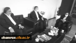 برگزاری جلسات هماهنگی و بازدید میدانی به منظور الحاق مجموعه ورزشی به پردیس شهید چمران 2