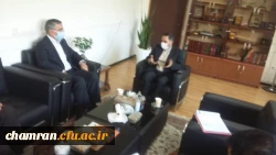 برگزاری جلسات هماهنگی و بازدید میدانی به منظور الحاق مجموعه ورزشی به پردیس شهید چمران 3