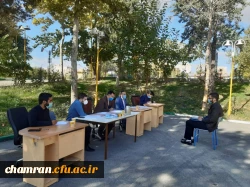 آغاز مصاحبه پذیرفته شدگان آزمون سراسری سال ۱۳۹۹ واجد الشرایط دانشگاه فرهنگیان، پردیس شهید چمران تهران
 12