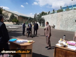 بازدید دکتر بلاغی از فرایند مصاحبه داوطلبان شغل معلمی در پردیس شهید چمران 6