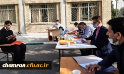 گزارش تصویری از دومین روز انجام مصاحبه داوطلبان شغل معلمی در پردیس شهید چمران 2