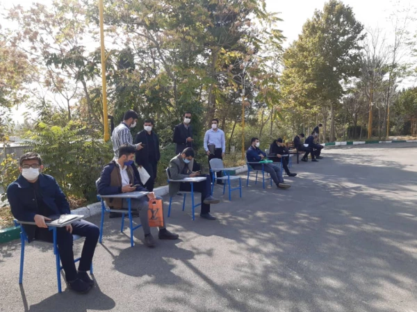 گزارش تصویری از دومین روز انجام مصاحبه داوطلبان شغل معلمی در پردیس شهید چمران 6