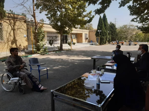 گزارش تصویری از دومین روز انجام مصاحبه داوطلبان شغل معلمی در پردیس شهید چمران 7