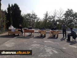 گزارش تصویری از دومین روز انجام مصاحبه داوطلبان شغل معلمی در پردیس شهید چمران 9