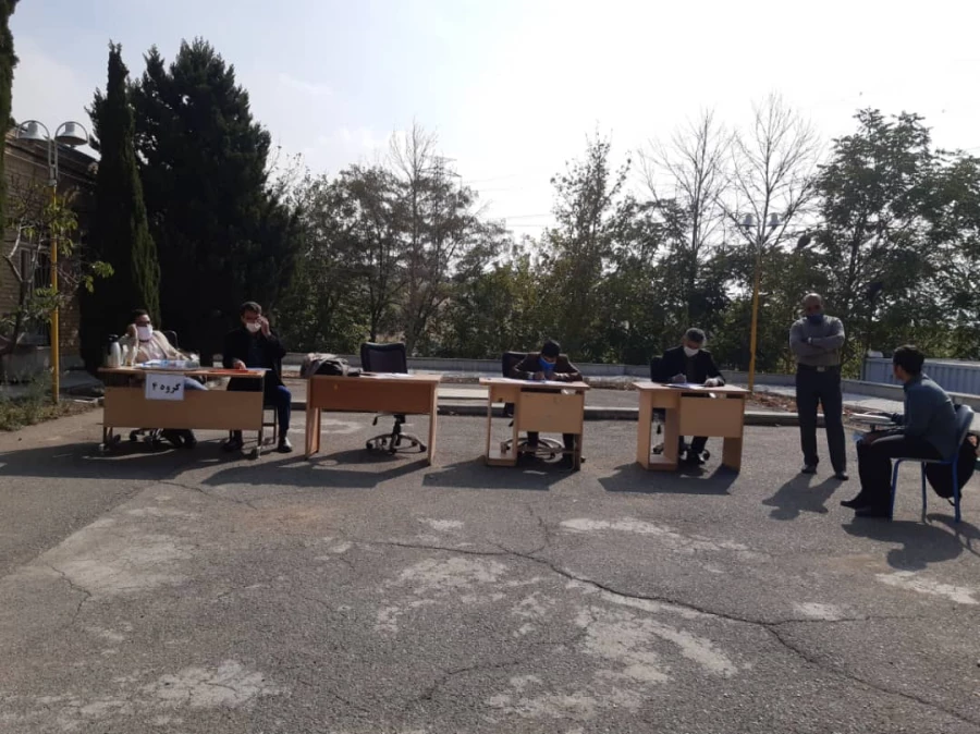 گزارش تصویری از دومین روز انجام مصاحبه داوطلبان شغل معلمی در پردیس شهید چمران 9