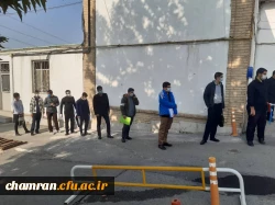 گزارش تصویری از دومین روز انجام مصاحبه داوطلبان شغل معلمی در پردیس شهید چمران 10