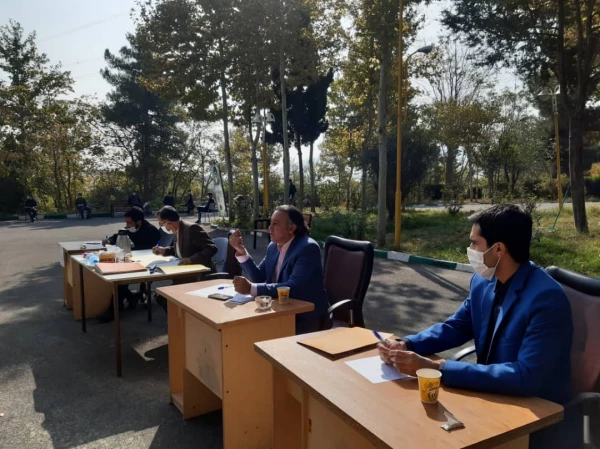 گزارش تصویری از دومین روز انجام مصاحبه داوطلبان شغل معلمی در پردیس شهید چمران 11