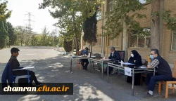 سومین روز از برگزاری مصاحبه داوطلبان شغل معلمی در پردیس شهید چمران
 2