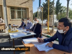 سومین روز از برگزاری مصاحبه داوطلبان شغل معلمی در پردیس شهید چمران
 3