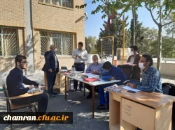 ادامه فرایند مصاحبه از افراد جامانده داوطلب شغل معلمی در پردیس شهید چمران
 4