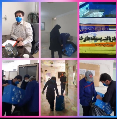 اجرای طرح کاهش پسماند و تفکیک زباله از مبدا در پردیس شهید چمران 10