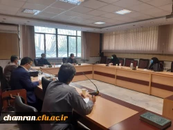 سومین جلسه هم افزایی استادان گروه علوم تربیتی شهید چمران 4