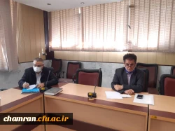 برگزاری جلسه شورای اداری پردیس شهید چمران 5