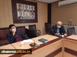 برگزاری جلسه شورای اداری پردیس شهید چمران 7