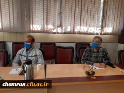 برگزاری جلسه شورای اداری پردیس شهید چمران 9