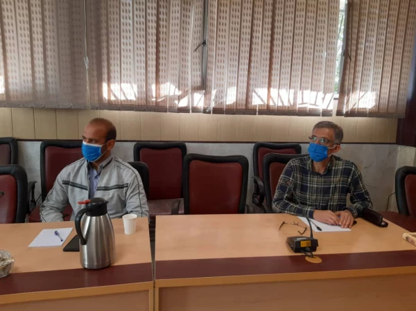 برگزاری جلسه شورای اداری پردیس شهید چمران 9