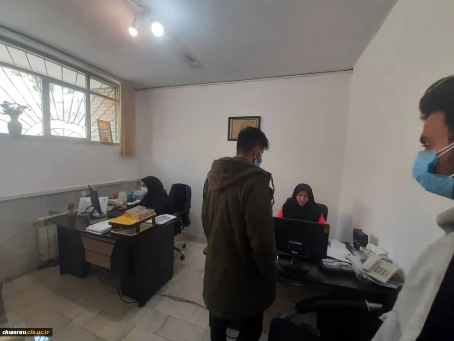 آغاز ثبت نام حضوری دانشجویان کارشناسی پیوسته ورودی ۹۹ پردیس شهید چمران 2