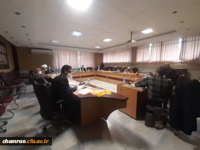 برگزاری ششمین جلسه شورای پردیس شهید چمران