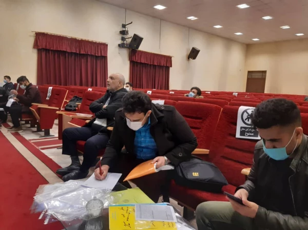 انجام ثبت نام حضوری پذیرفته شدگان کارشناسی ارشد سال ۹۹  4