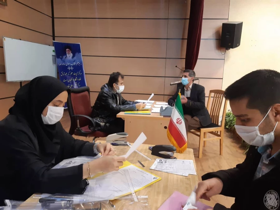 انجام ثبت نام حضوری پذیرفته شدگان کارشناسی ارشد سال ۹۹  5