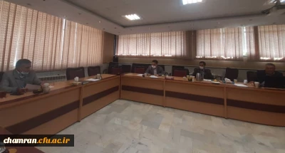 برگزاری جلسه شورای پردیس شهید چمران